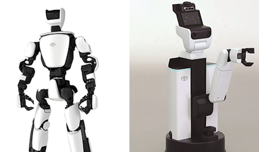 生活支援型ロボット「HSR」、人型ロボット「T-HR3」